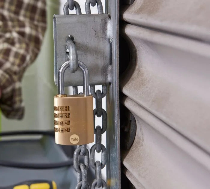 YALE Combination Padlock 40mm Brass