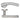 ZOO Arched T-Lever - Push on Rose - ZCS2120SS