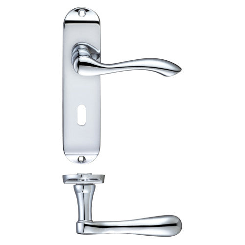 ZOO Arundel Lever on Lock Chrome - PR031CP