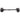 ZOO Cabin Hook (Black Antique)