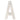 ZOO stainless steel house letter A for front doors and walls