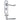 ZOO LINCOLN LEVER BATHROOM CHROME - FB043SCCP