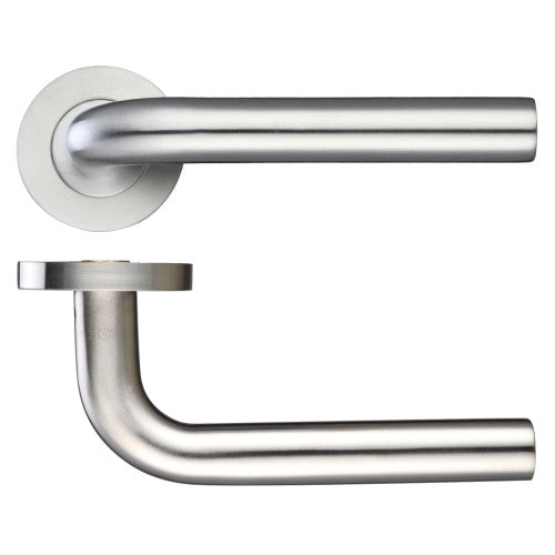 ZOO 19mm Radius Lever - Push on Rose - ZCS020SS