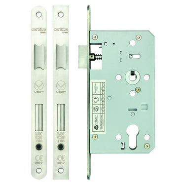 ZOO DIN Euro Sash Lock 72mm C/C (Radius)