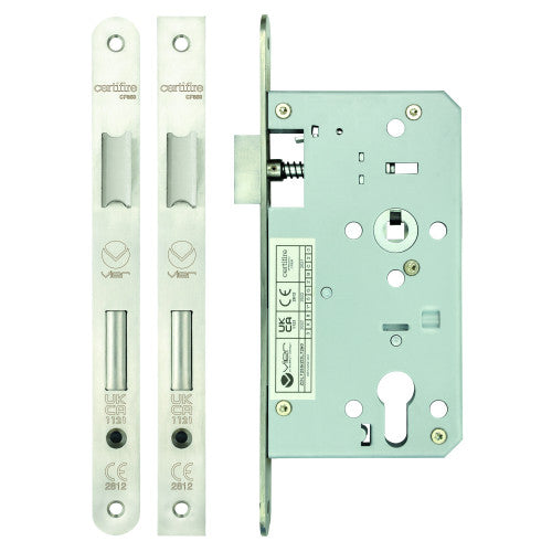 ZOO DIN Euro Sash Lock 72mm C/C (Radius)