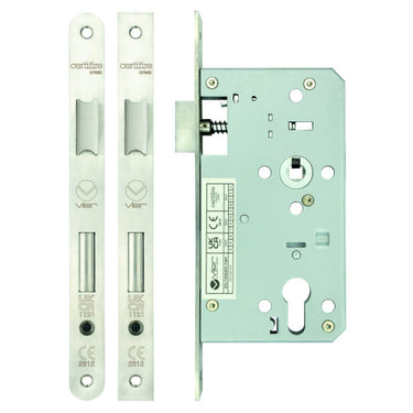 ZOO DIN Euro Sash Lock 72mm C/C (Square)