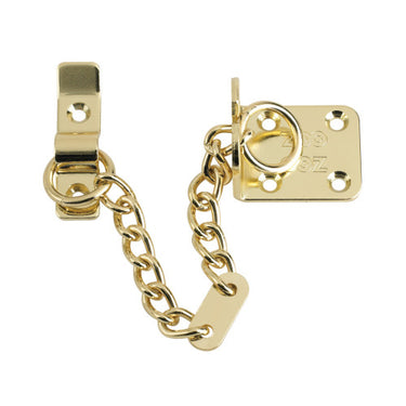 ZOO heavy duty brass door chain for additional front door security