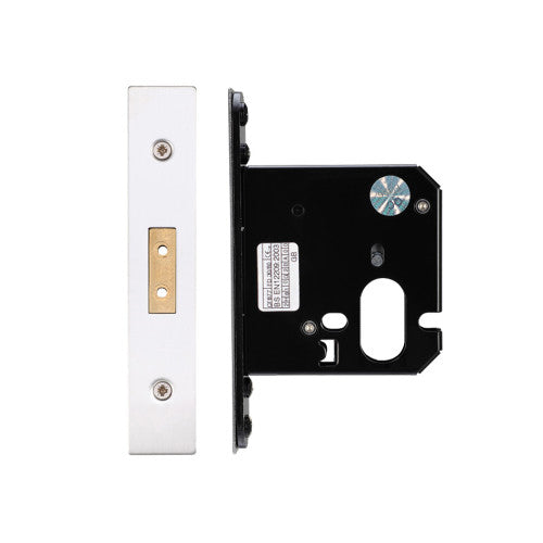 ZOO Oval Deadlock - 64mm & 76mm Satin Stainless Steel