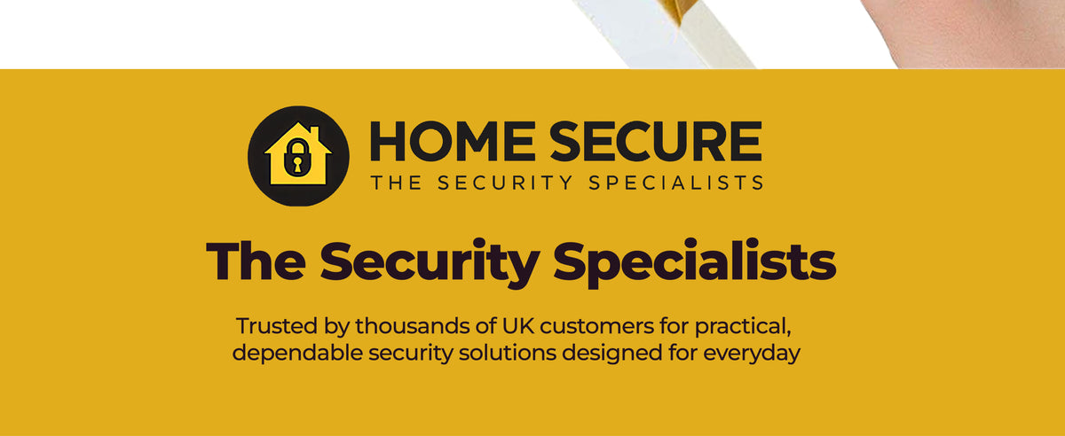 Home Secure, The Security Specialists. Trusted by thousands of UK customers for practical, dependable security solutions designed for everyday use.
