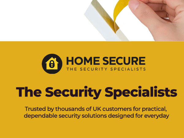 Home Secure, The Security Specialists. Trusted by thousands of UK customers for practical, dependable security solutions designed for everyday use.