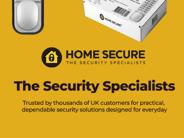 Home Secure, The Security Specialists. Trusted by thousands of UK customers for practical, dependable security solutions designed for everyday use.