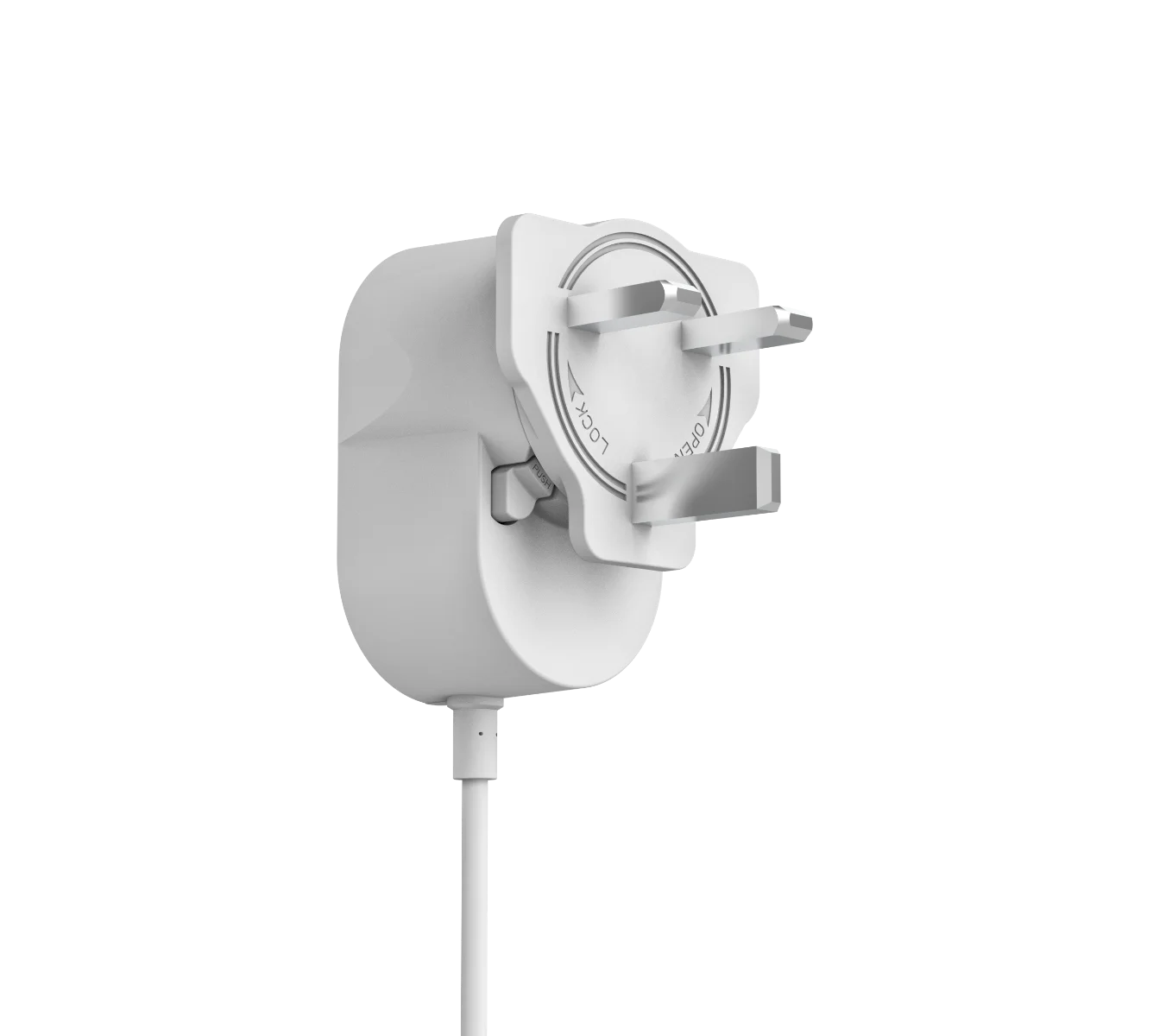 Yale AC Power Adapter SV-VDBAC-1A-W with UK and EU plugs for Smart Video Doorbell