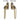 Two window handles, one labeled 'LEFT HAND' and the other 'RIGHT HAND', both in gold color.