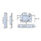 ERA Fortress 5 Lever Mortice Sashlock (British Standard) - Brass