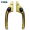 VERSA Handed Retro-fit Espag uPVC Window Handle - PVD Gold