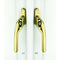 UPVC Window Handles Affinity Cranked Espag - Gold