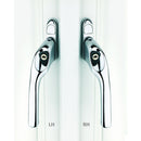 UPVC Window Handles Affinity Cranked Espag - Chrome