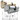 A Home Secure 1 Star Euro Cylinder Door Lock, featuring a silver and gold colored cylinder with a thumb turn, and an illustration of its installation below.
