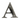 A chrome letter A for house door letters, showing a glossy metallic finish with screw holes on the top left and bottom right corners.