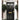 Black front door with gold door knocker, mail slot, and handle, flanked by two potted topiary trees, labeled "Premium Quality Door Knocker - Hoppe Complementary Range Victorian Urn.