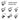 A selection of black rubber door and window seals of various shapes displayed against a white background, labeled as 'Bubble Gasket Sample Pack'.