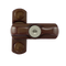 Key Lockable Sash Jammer - Extra Security Locks for uPVC Window & Doors - White or Brown