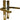 A gold-colored UPVC door handle set with a lever design on a clear background.