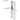 White UPVC door handles Lever with 92mm backset, featuring straight lever handles and keyholes on both backplates.