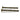 A pair of gold-colored metal window screws with notches for cutting, displayed against a white background.