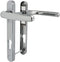 Chrome UPVC Door Handles 122mm Screws (Windsor Range)