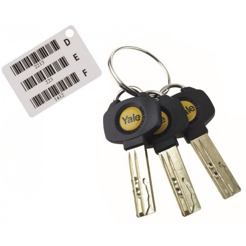 Yale Euro Cylinder Door Lock Platinum TS007 3* Sta | Anti Snap TS007 ...