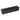 A black UPVC door letterbox with smooth round edges from Yale.