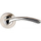 Internal Door Handles Designer Lever On Rose Satin Nickel Polished Chrome 3600