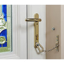 Door Chain for uPVC Door Security via Door Handle Screw