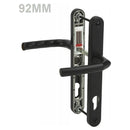 UPVC Door Handles - Lever Lever - D04 - Black