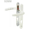 UPVC Door Handles - Lever Lever - D37 - White