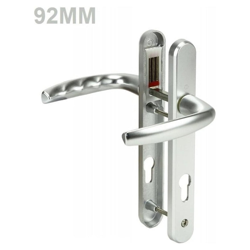 UPVC Door Handles - Lever Lever - D39 - Silver
