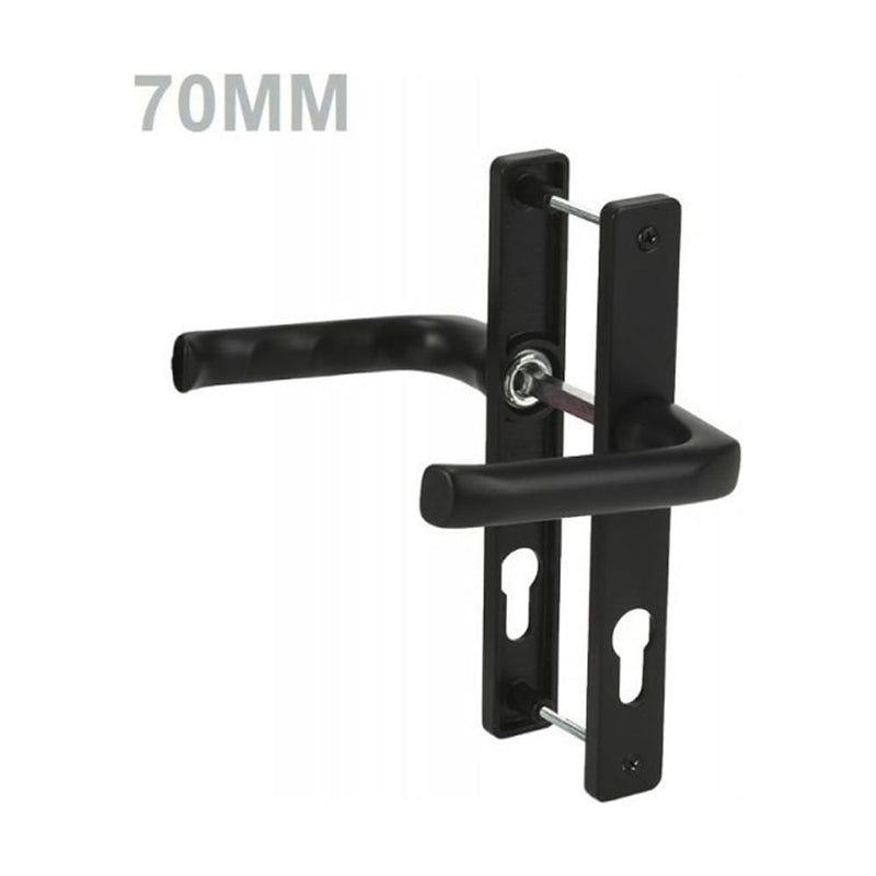 UPVC Door Handles - Lever Lever - D60 - Black