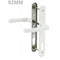 UPVC Door Handles - Lever Lever - D73 - White