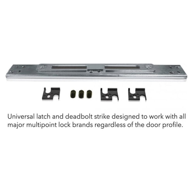 VERSA Universal Latch & Deadbolt Centre Strike Lock Keep (Single)